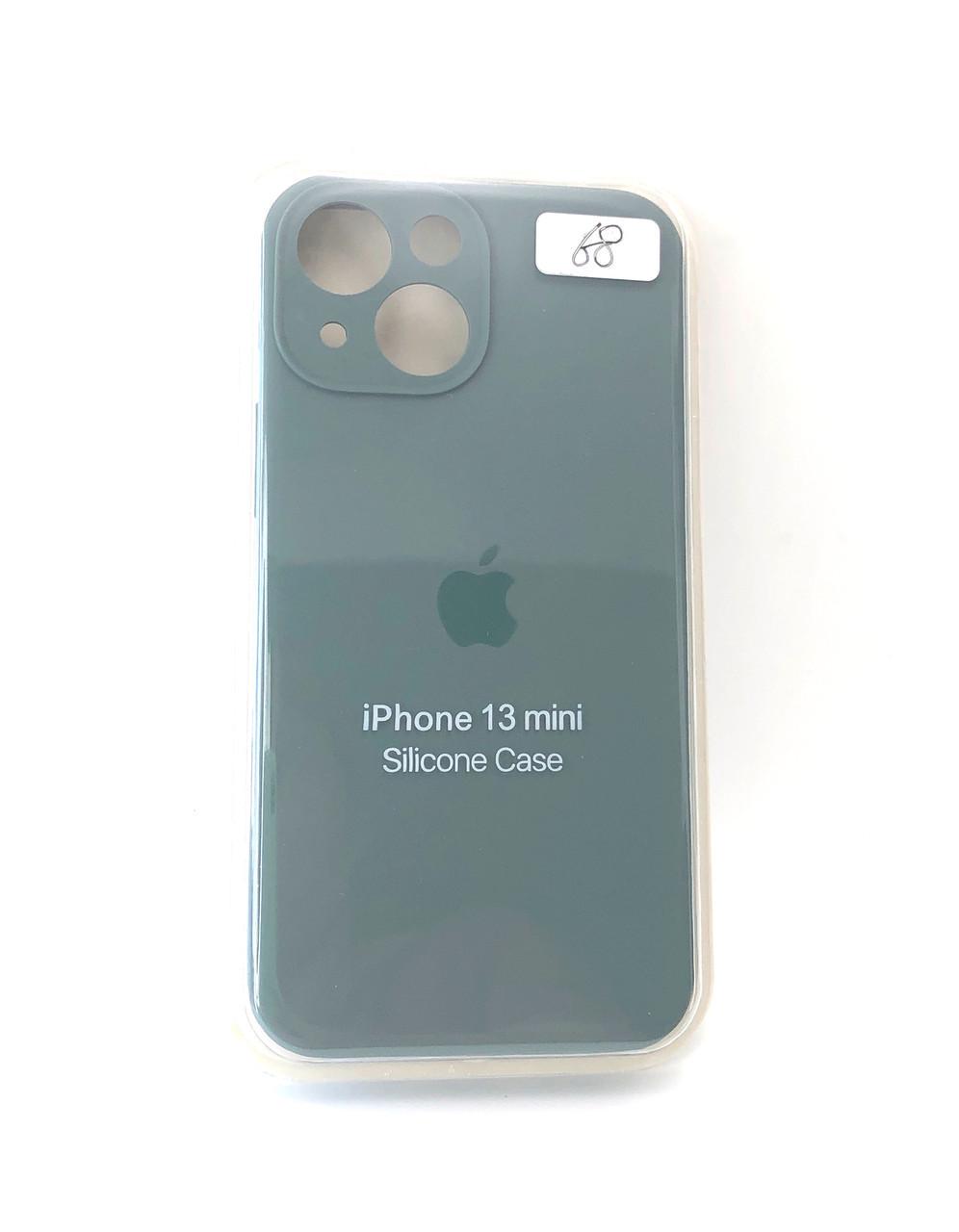 Чехол для телефона iPhone 13mini Silicone Case FULL Camera №68 viridian