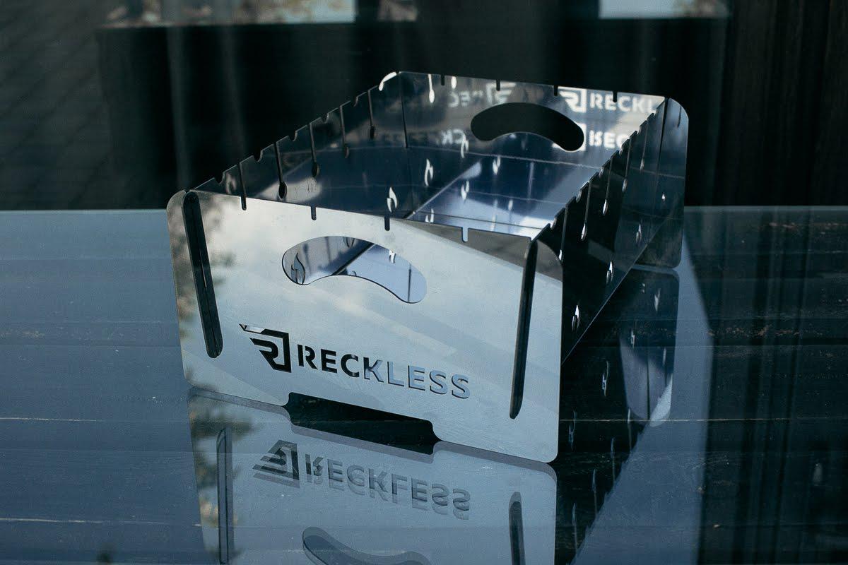 Мангал  Reckless разборной из нержавеющей стали на 6 шампуров 2 мм