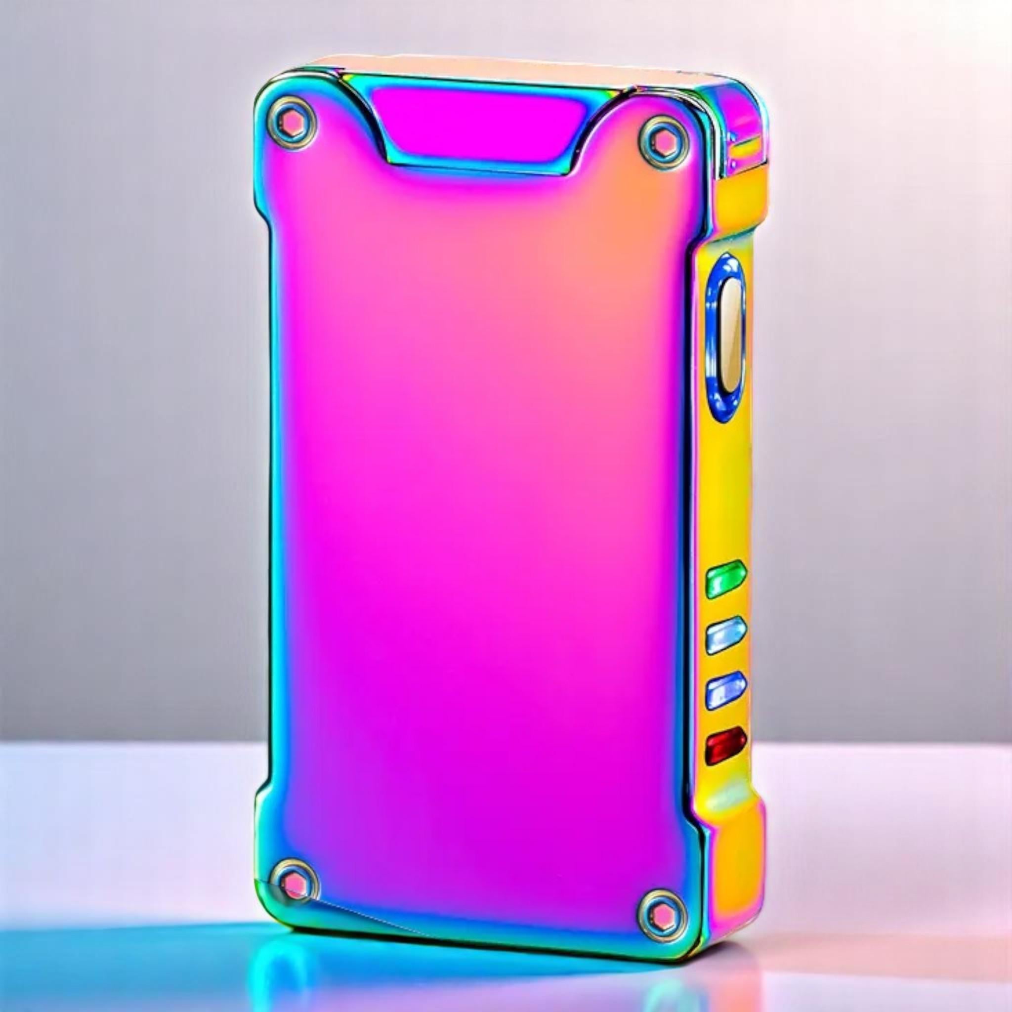 Зажигалка электроимпульсная Lighter HL-437 USB с перекрестной молнией фонариком и индикатором заряда Color (25907427)