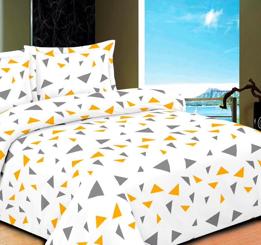 Комплект постельного белья Zastelli 738-2 жатка семейное 145x210 см Белый