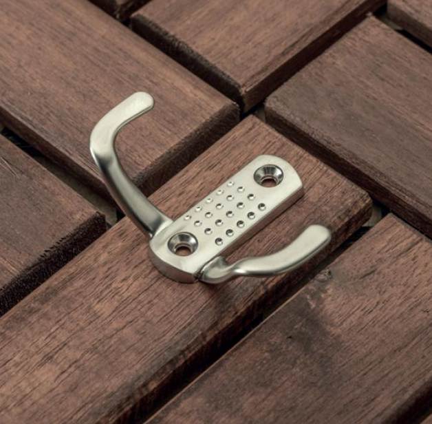 Крючок для одежды настенный GTV B0-K23 металлический Сатин (24786441) - фото 3