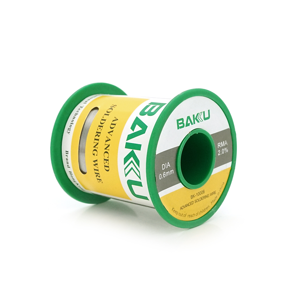 Припой проволочный BAKU BK10006 100 г 0,6 мм (YUT_V1940) Припой проволочный BAKU BK10006 100 г 0,6 мм (YUT_V1940)