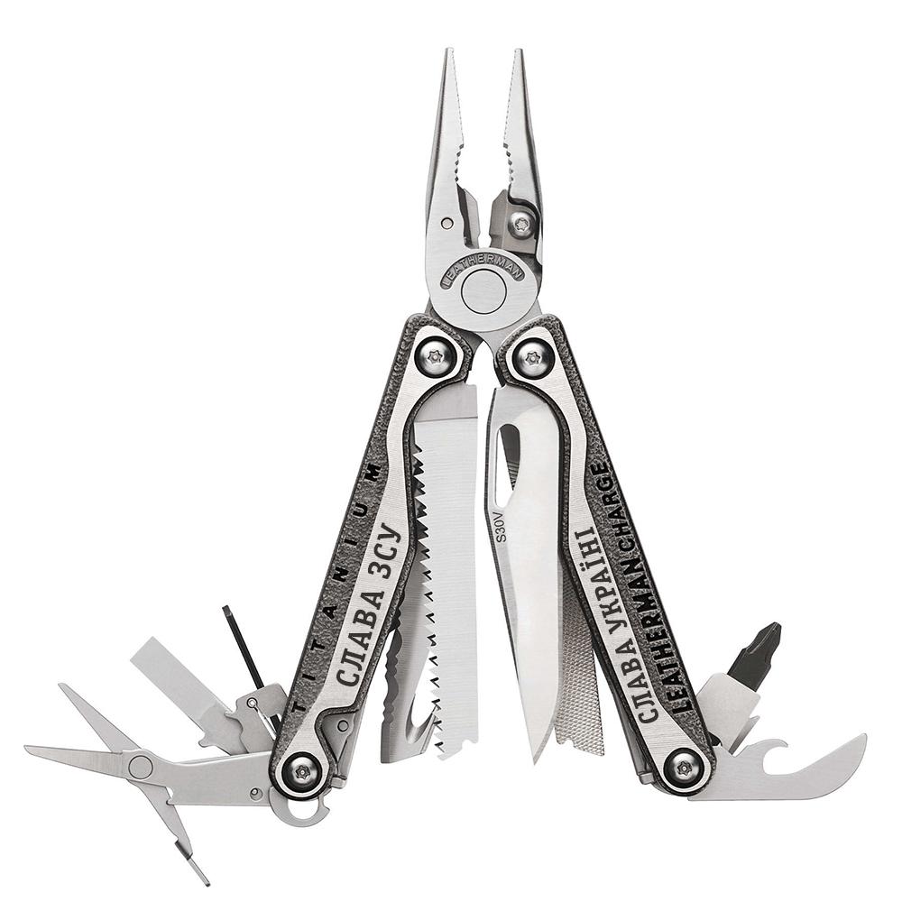 Мультитул Leatherman CHARGE TTI Plus ЗСУ - фото 2