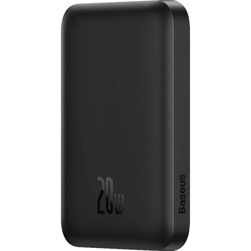 Внешний аккумулятор Baseus Magnetic Bracket Mini 6000 mAh 20W Black (PPCX020001) - фото 4 Внешний аккумулятор Baseus Magnetic Bracket Mini 6000 mAh 20W Black (PPCX020001) - фото 4