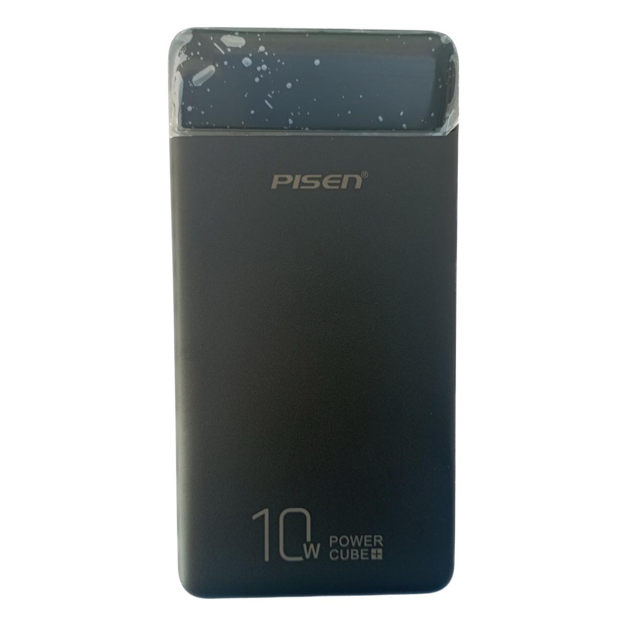 Повербанк Pisen Cube+ 10000 mAh Black (11231) - фото 6