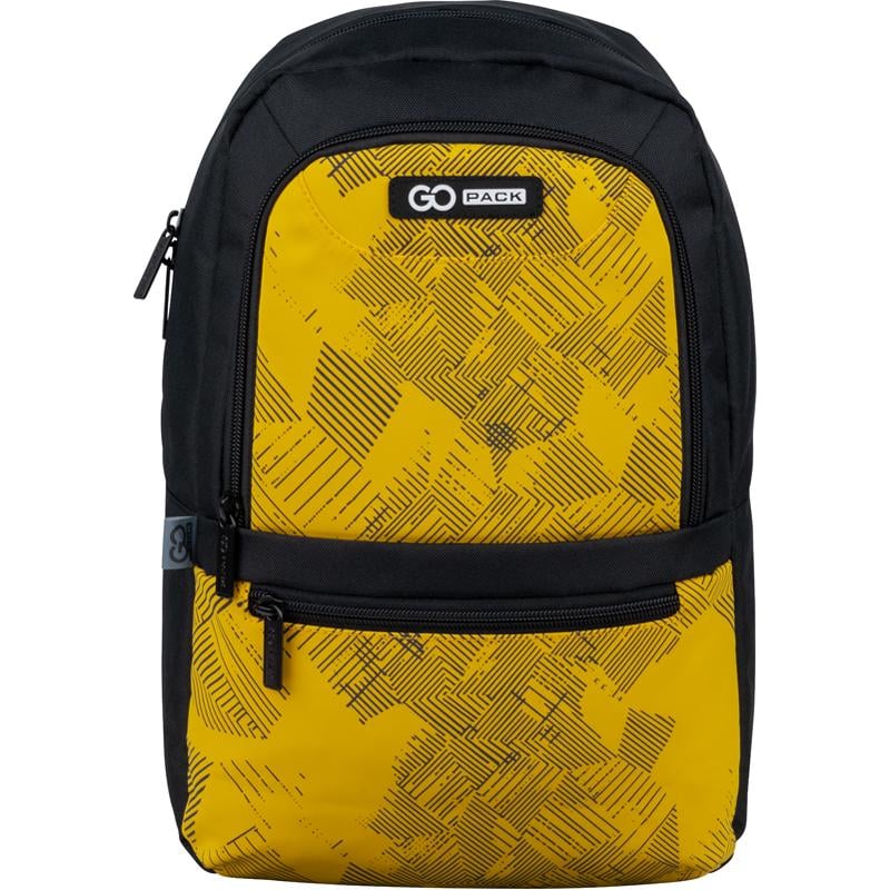 Рюкзак підлітковий GoPack Education Teens 37x24x9 см 10 л Чорно-жовтий (GO22-119S-2)