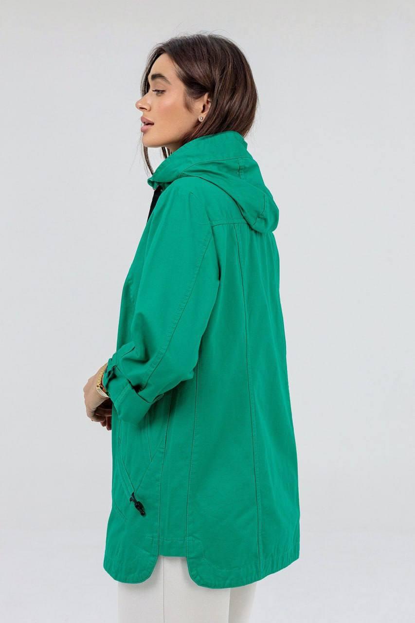 Вітровка жіноча 7XL Зелений (349h/7XL) - фото 6 Вітровка жіноча 7XL Зелений (349h/7XL) - фото 6