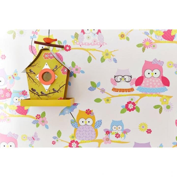 Обои бумажные Graham Brown Kids Home Фиолетовый (100115)