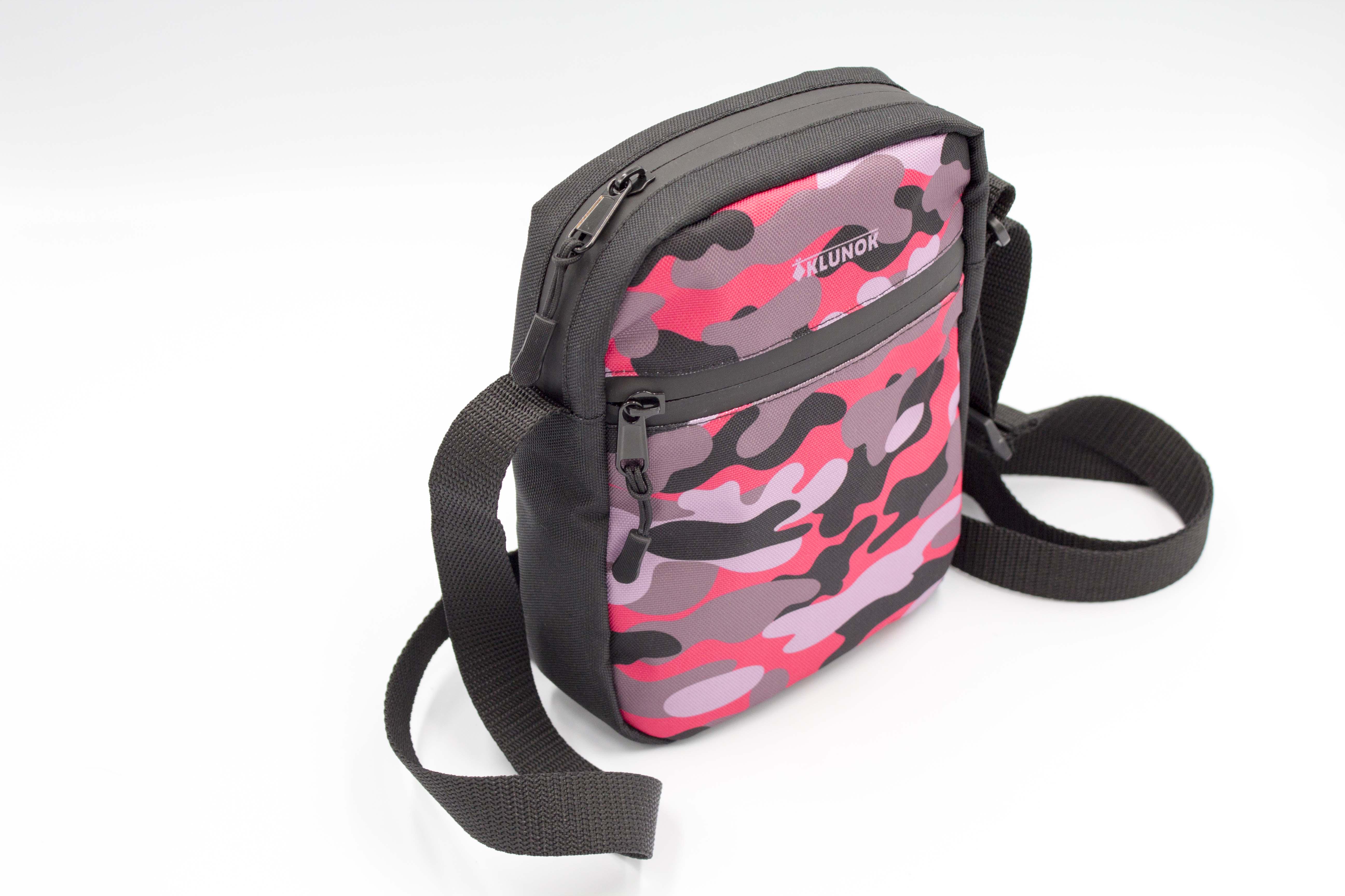 Сумка месенджер камуфляж Рожевий (24401847) - фото 3 Сумка месенджер камуфляж Рожевий (24401847) - фото 3