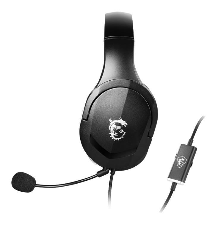 Гарнітура комп'ютерна MSI Immerse GH20 (IMMERSE_GH20) - фото 4 Гарнітура комп'ютерна MSI Immerse GH20 (IMMERSE_GH20) - фото 4