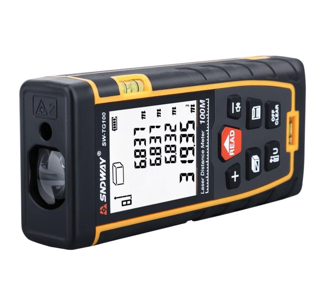 Далекомір лазерний Sndway SW-TG100 на 100 м (937360626) - фото 4 Далекомір лазерний Sndway SW-TG100 на 100 м (937360626) - фото 4