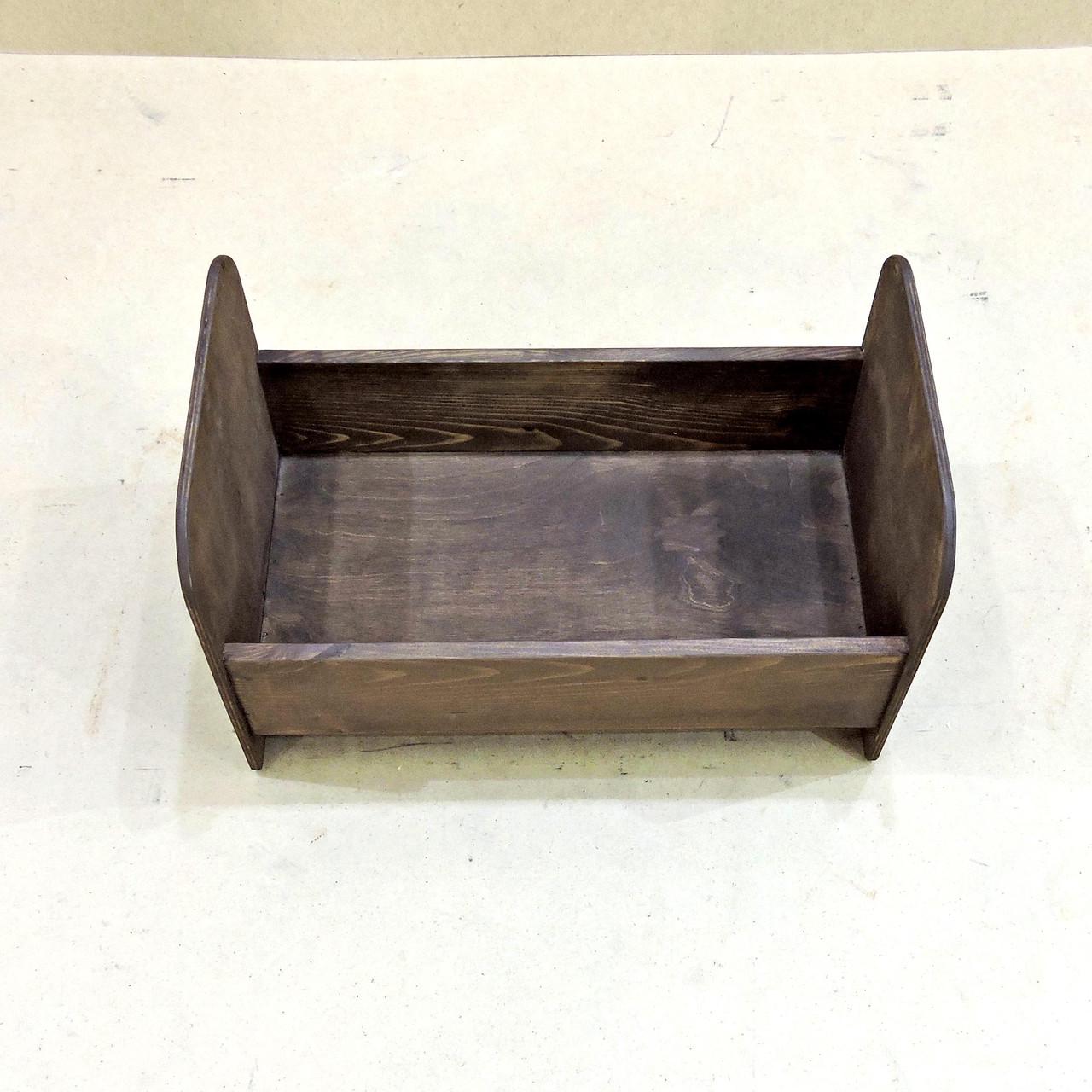 Кровать для кукол из дерева Мариан Капучино (КРТ-001609) - фото 7 Кровать для кукол из дерева Мариан Капучино (КРТ-001609) - фото 7