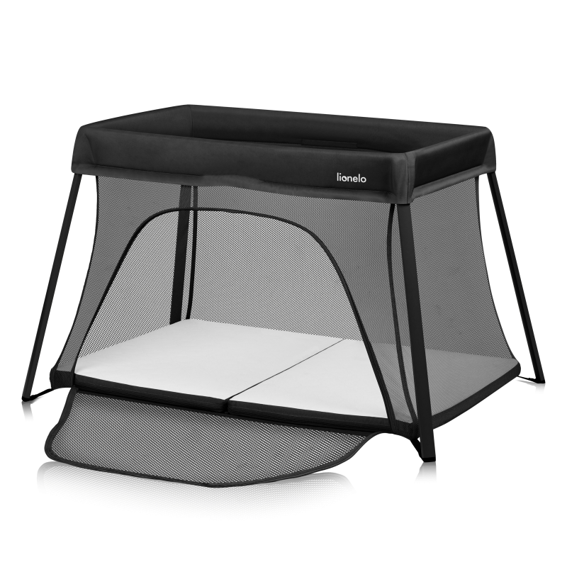 Кроватка-манеж Lionelo ALICE Black - фото 2 Кроватка-манеж Lionelo ALICE Black - фото 2
