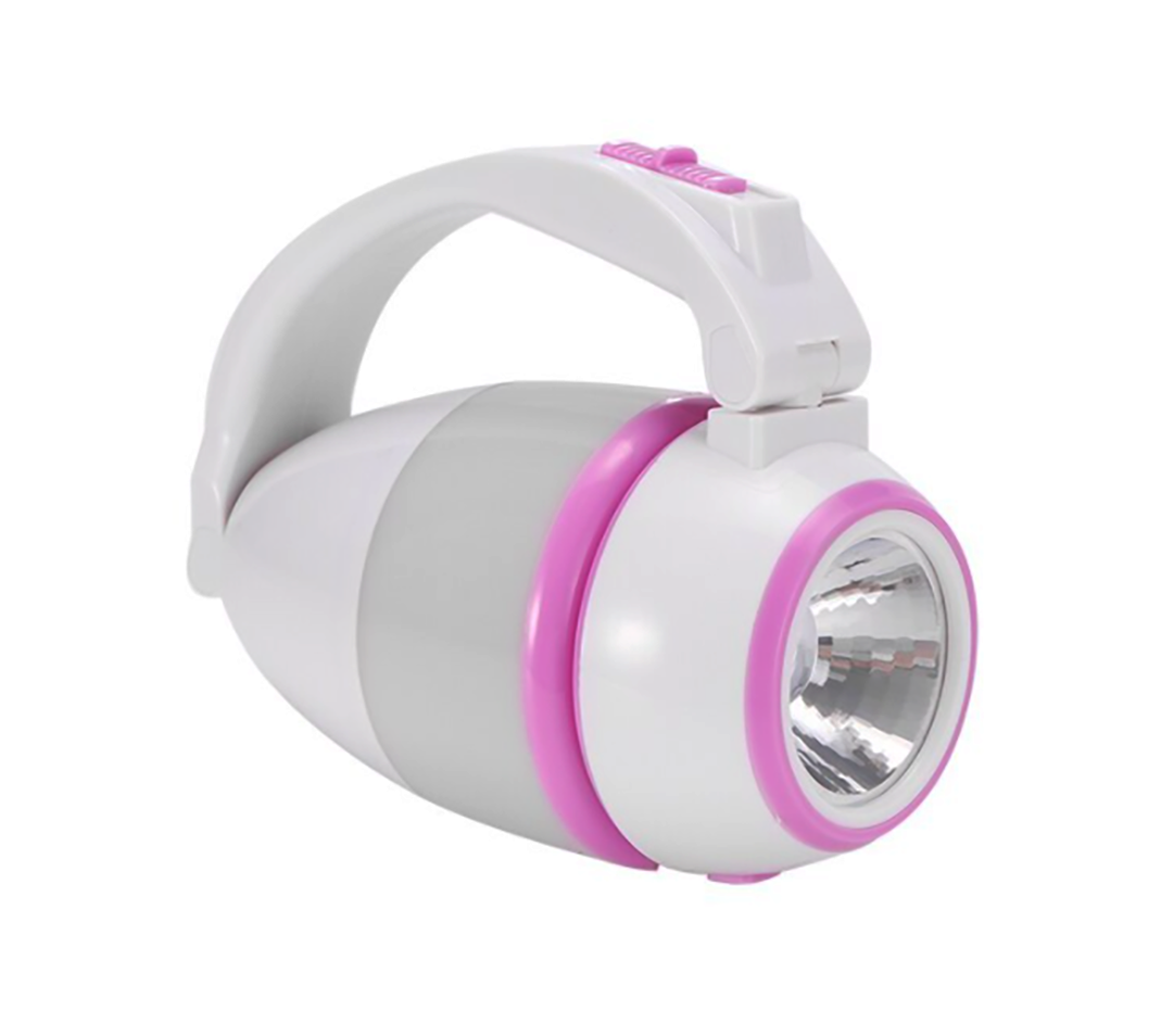 Лампа-фонарь SUNROZ Camping LED Lamp 4в1 для кемпинга с воз банком Бело-розовый (SUN7324) - фото 2 Лампа-фонарь SUNROZ Camping LED Lamp 4в1 для кемпинга с воз банком Бело-розовый (SUN7324) - фото 2