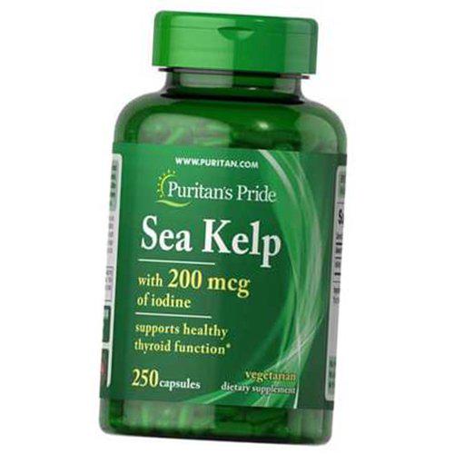 Йод з водоростей Sea Kelp 200 Puritan's Pride 250 капс. (36367175)