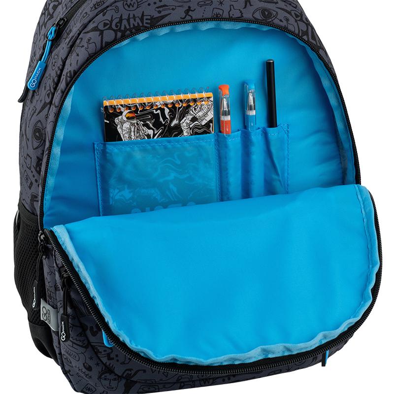 Школьный рюкзак GoPack Education GO25-175M-8 Cool Game с анатомической спинкой (995129) - фото 9 Школьный рюкзак GoPack Education GO25-175M-8 Cool Game с анатомической спинкой (995129) - фото 9