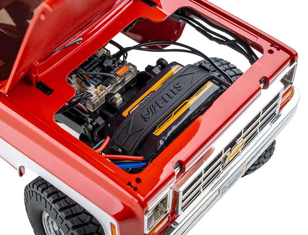 Машинка на радиоуправлении FMS 1:18Chevrolet K10 RTR Красный - фото 9 Машинка на радиоуправлении FMS 1:18Chevrolet K10 RTR Красный - фото 9