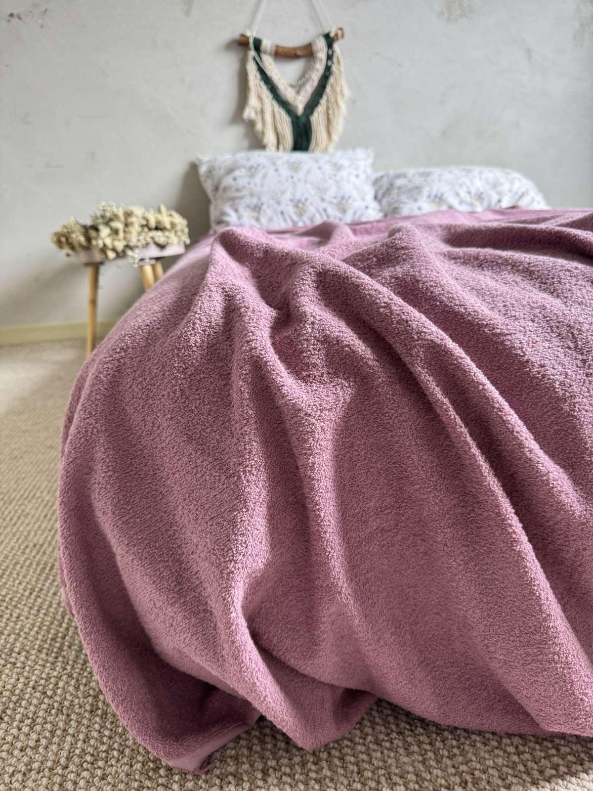 Простынь-покрывало махровое ZEINTEX MADEIRA Орхидеи хлопковое 150х220 см (26986483) - фото 9