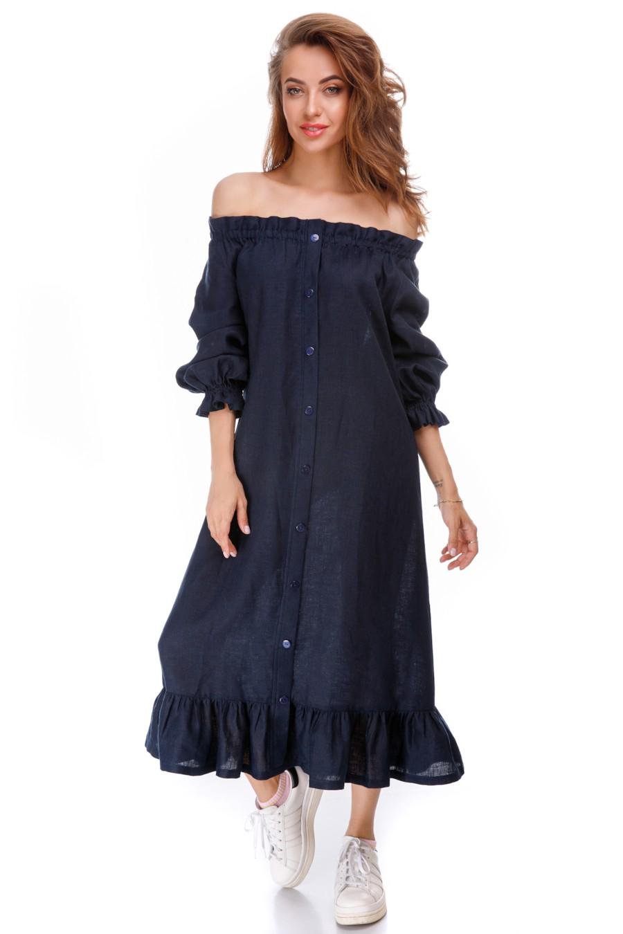 Платье Silence р. 46/L Синий (Navy blue/71678)