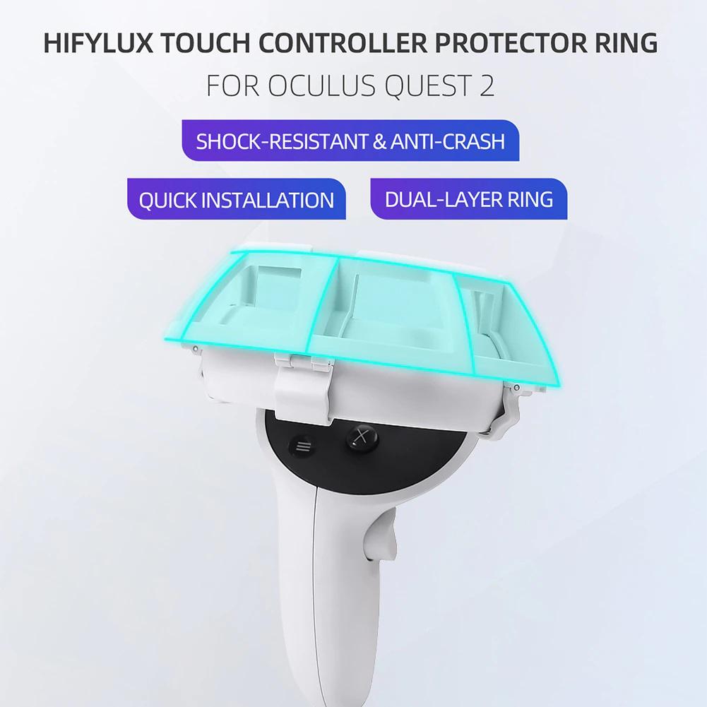 Защитные рамки для контроллеров Oculus Quest 2 White (ACS-ZRMFCOQ2wh) - фото 5 Защитные рамки для контроллеров Oculus Quest 2 White (ACS-ZRMFCOQ2wh) - фото 5