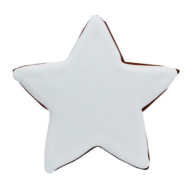 Пряник с индивидуальной печатью Крафт печиво Звезда 7х7 см 18 г