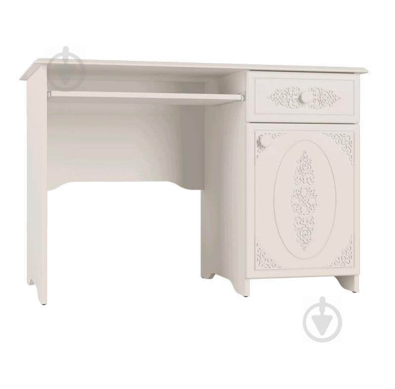 Стіл комп'ютерний Меблі UA Ассоль Белль 064 Білий Дуб (36048)