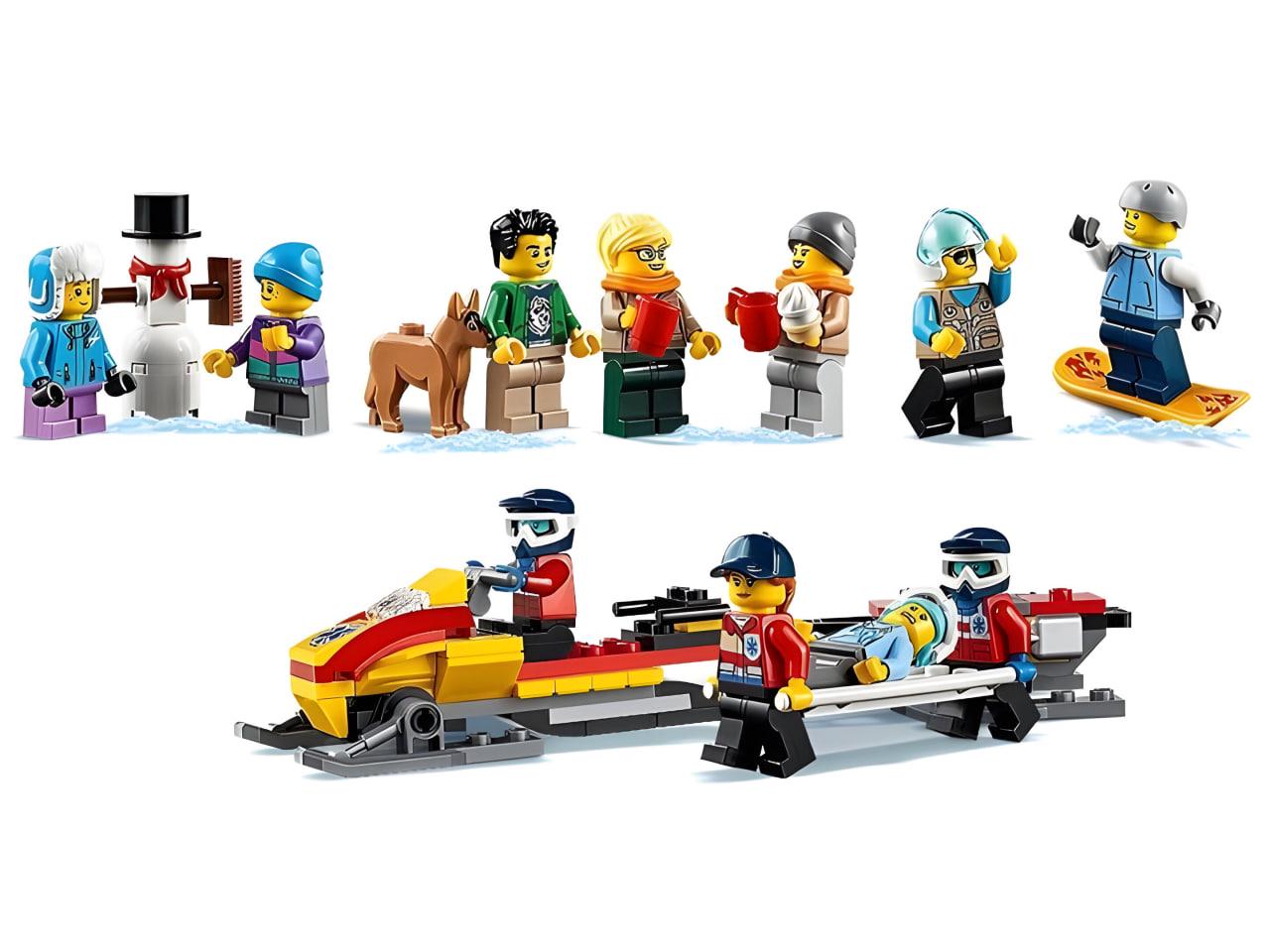 Конструктор Cities Горнолыжный курорт 868 деталей (BLE11451) - фото 6 Конструктор Cities Горнолыжный курорт 868 деталей (BLE11451) - фото 6