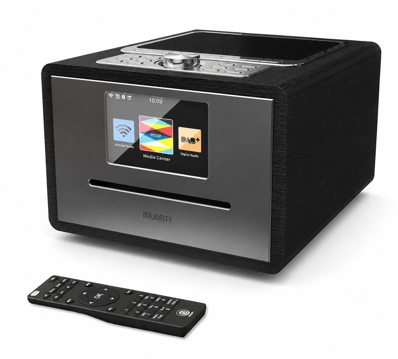 Музична система Homerton MAJORITY FM Bluetooth USB MP3 CD-R CD-RW з інтернет-радіо та будильником (13549063) Музична система Homerton MAJORITY FM Bluetooth USB MP3 CD-R CD-RW з інтернет-радіо та будильником (13549063)