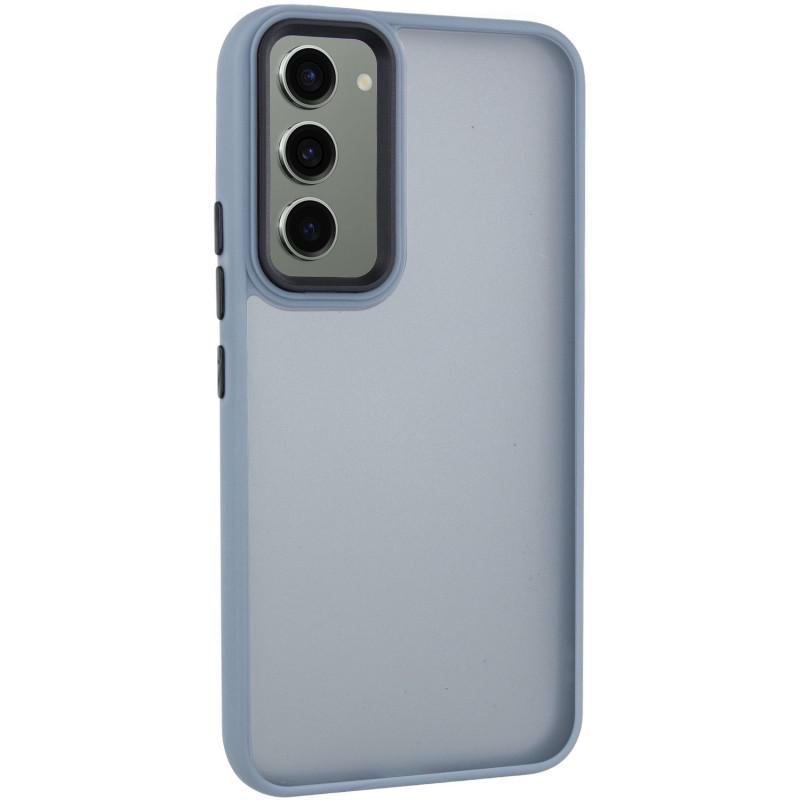Противоударный чехол TPU+PC Lyon Frosted для Samsung Galaxy S23 Sierra Blue