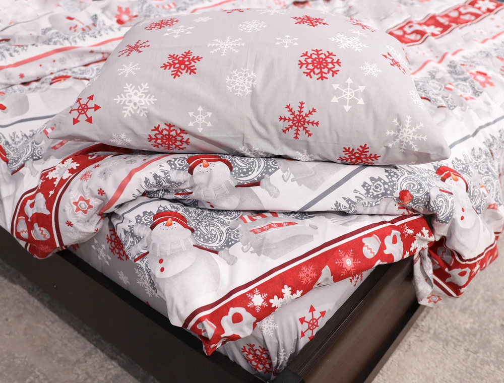 Комплект постельного белья Gold из бязи двуспальный евро 200х220 cм (401834) - фото 2 Комплект постельного белья Gold из бязи двуспальный евро 200х220 cм (401834) - фото 2