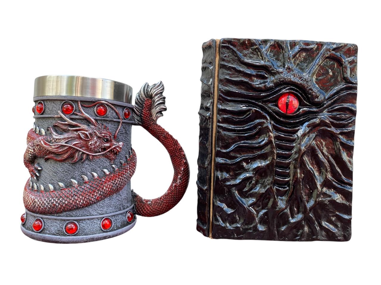 Подарочный набор Кружка 3D Танкард Red Rose/Блокнот 3D Книга что смотрит в ответ (2746673840)