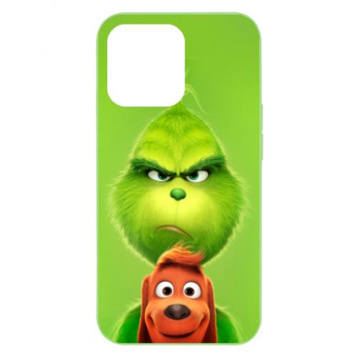 Чехол для iPhone 13 Pro Max Grinch 2018