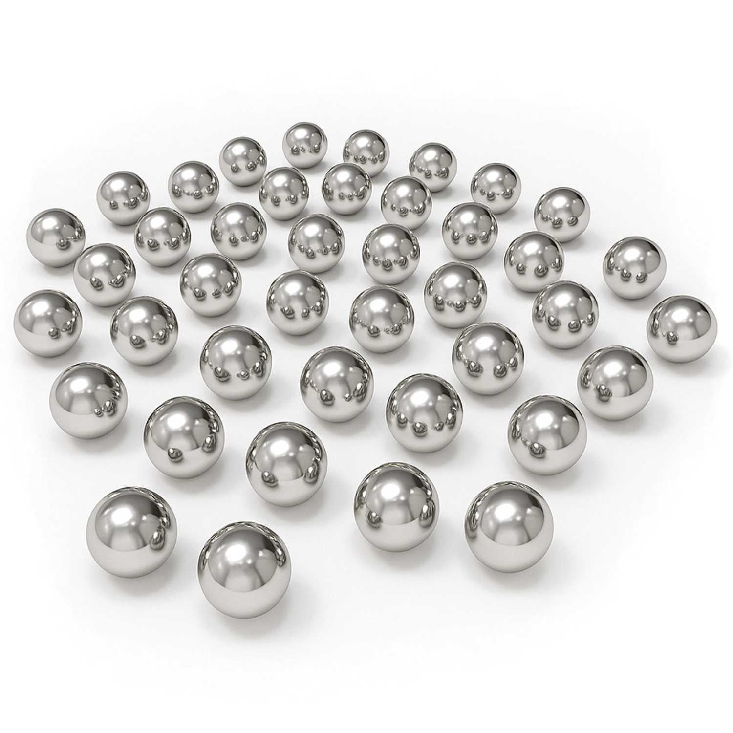 Шарики для красок стальные GSW Steel Mixing Balls 8 мм 35 шт. (9031)