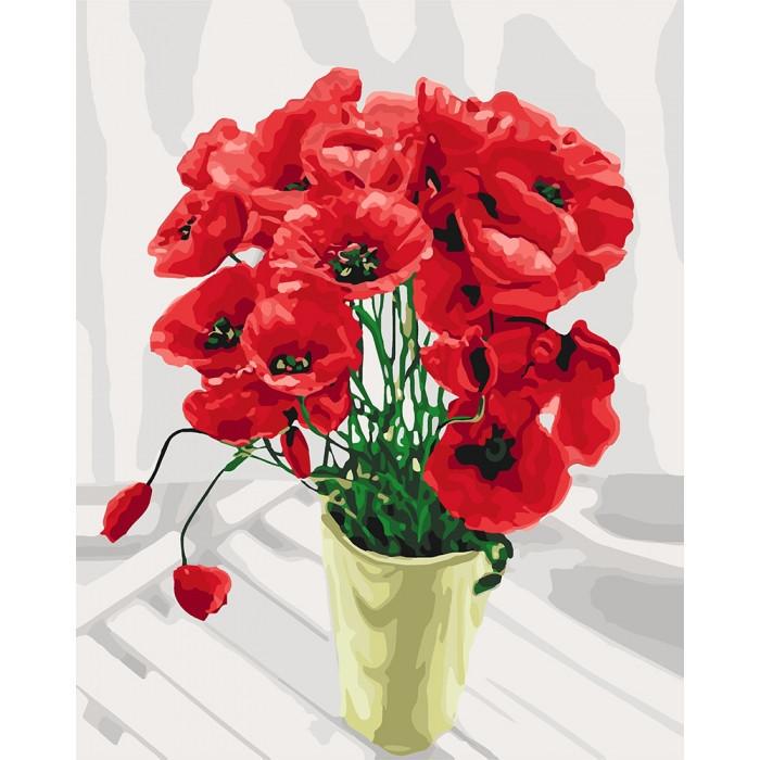 Картина по номерам Идейка "Букет для мамочки" 40х50 см (skl-КНО3065)