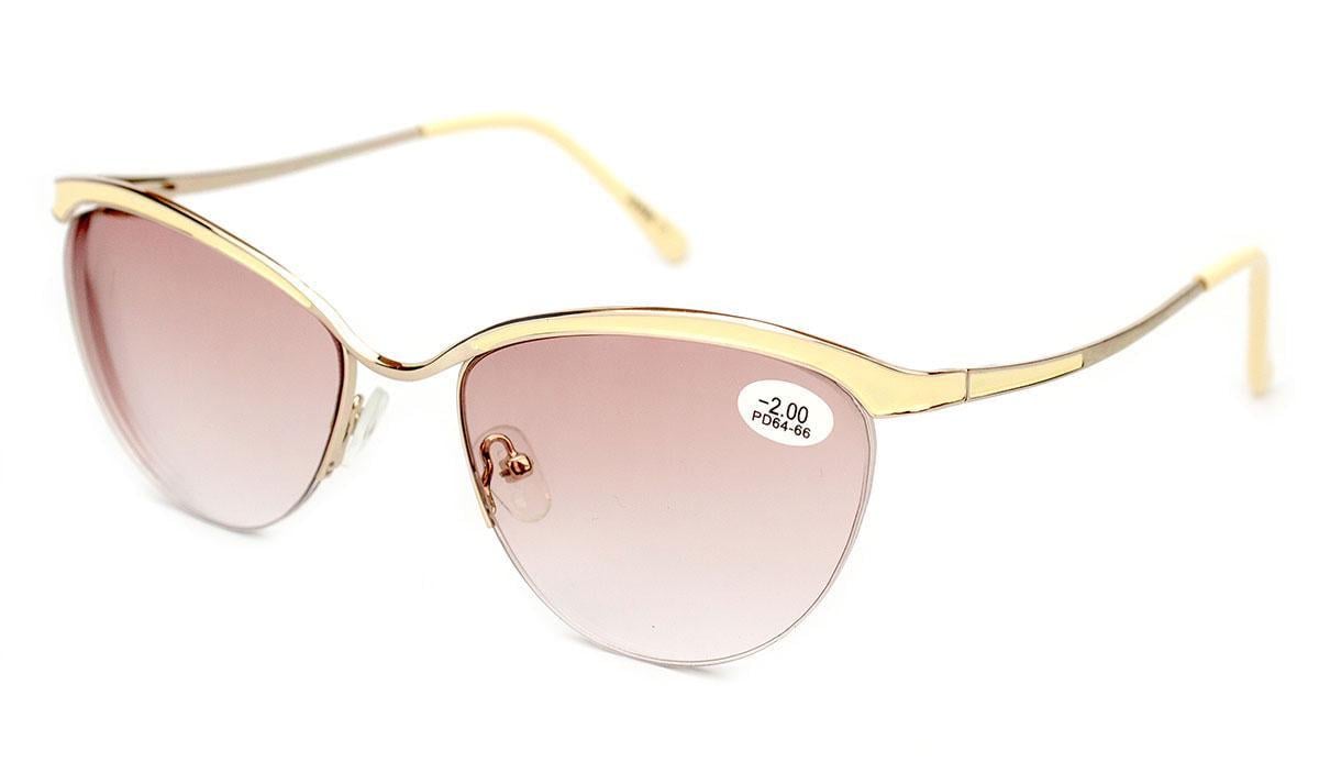 Окуляри для зору в металевій оправі Verse 320154S-C2 тоновані -2,00 (4541312)