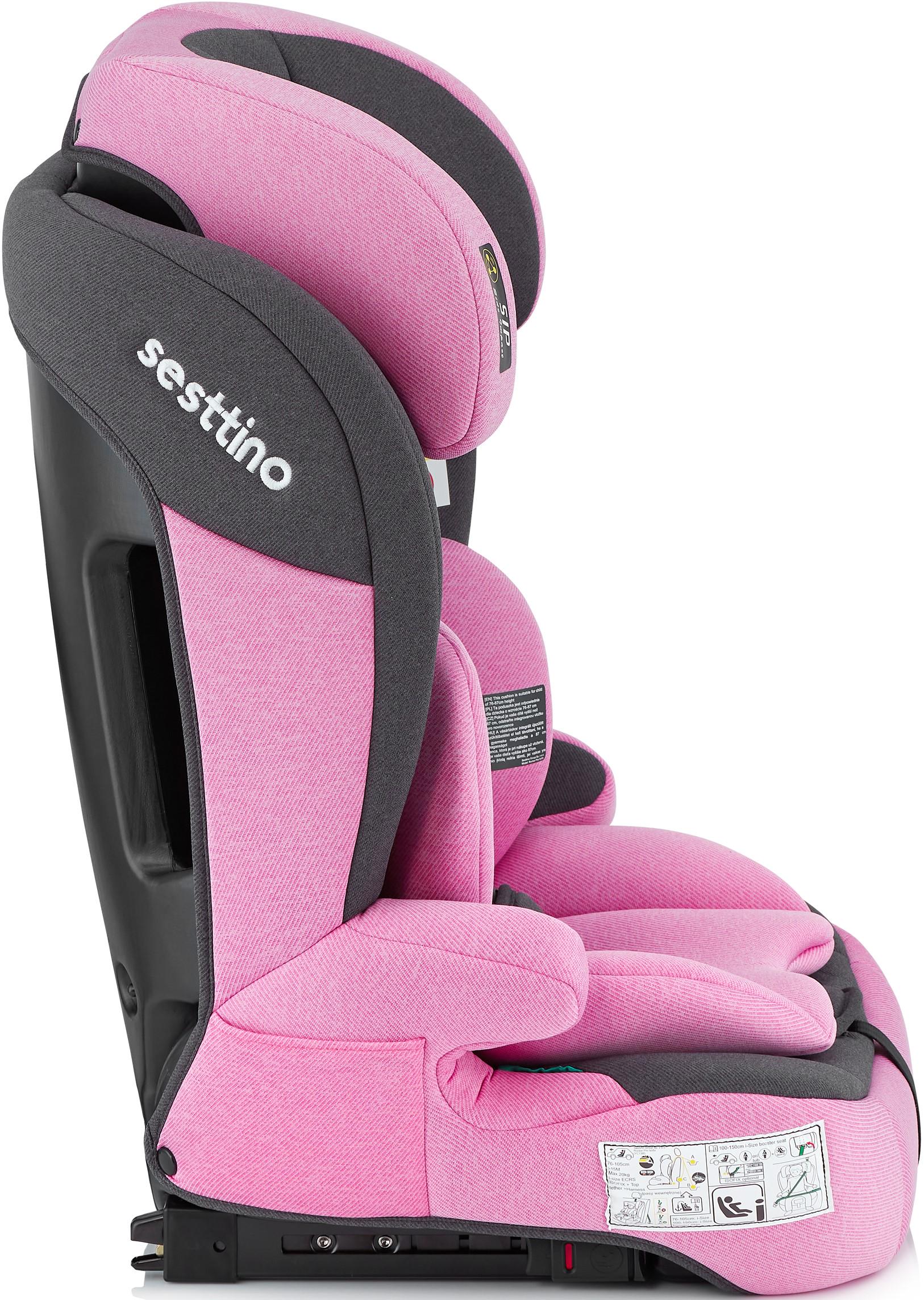 Автокресло Sesttino Rocker 9-36 кг Isofix Pink - фото 9 Автокресло Sesttino Rocker 9-36 кг Isofix Pink - фото 9