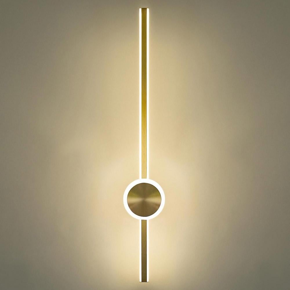 Светильник настенный светодиодный Light House SY-19010/800 HY 800х120х50 мм 64W Бронзовый - фото 1