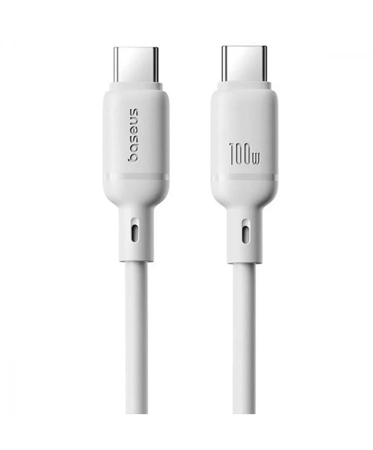 Кабель зарядки BASEUS Silky Series 100W 1 м - фото 2 Кабель зарядки BASEUS Silky Series 100W 1 м - фото 2