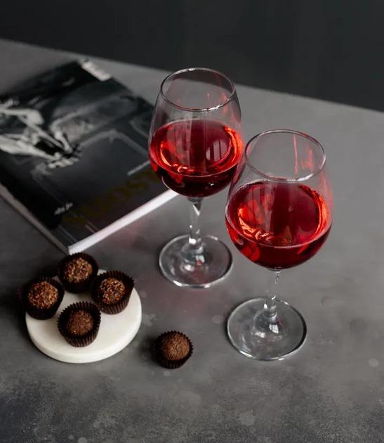 Набір келихів для вина Pasabahce Amber 440265 365 мл 6 шт. (119541) - фото 2