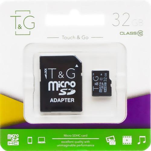 Карта памяти Xo T&G Ultra microSD 32 Гб Class 10 HC UHS-I Черный (27247opti)