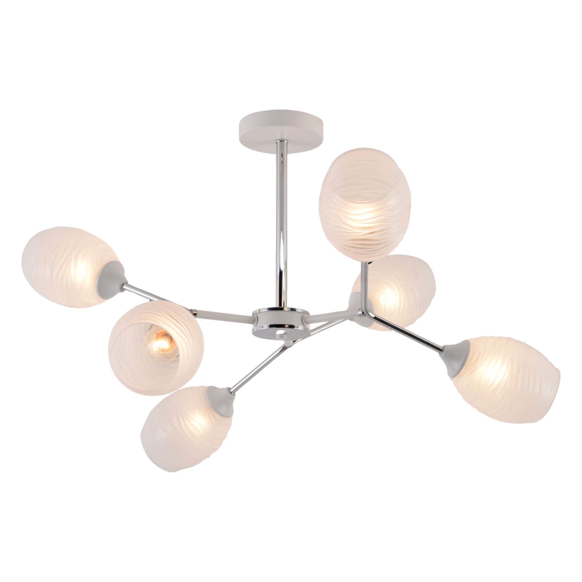 Люстра декоративная Valeso V XA1490B/6 WH+CR