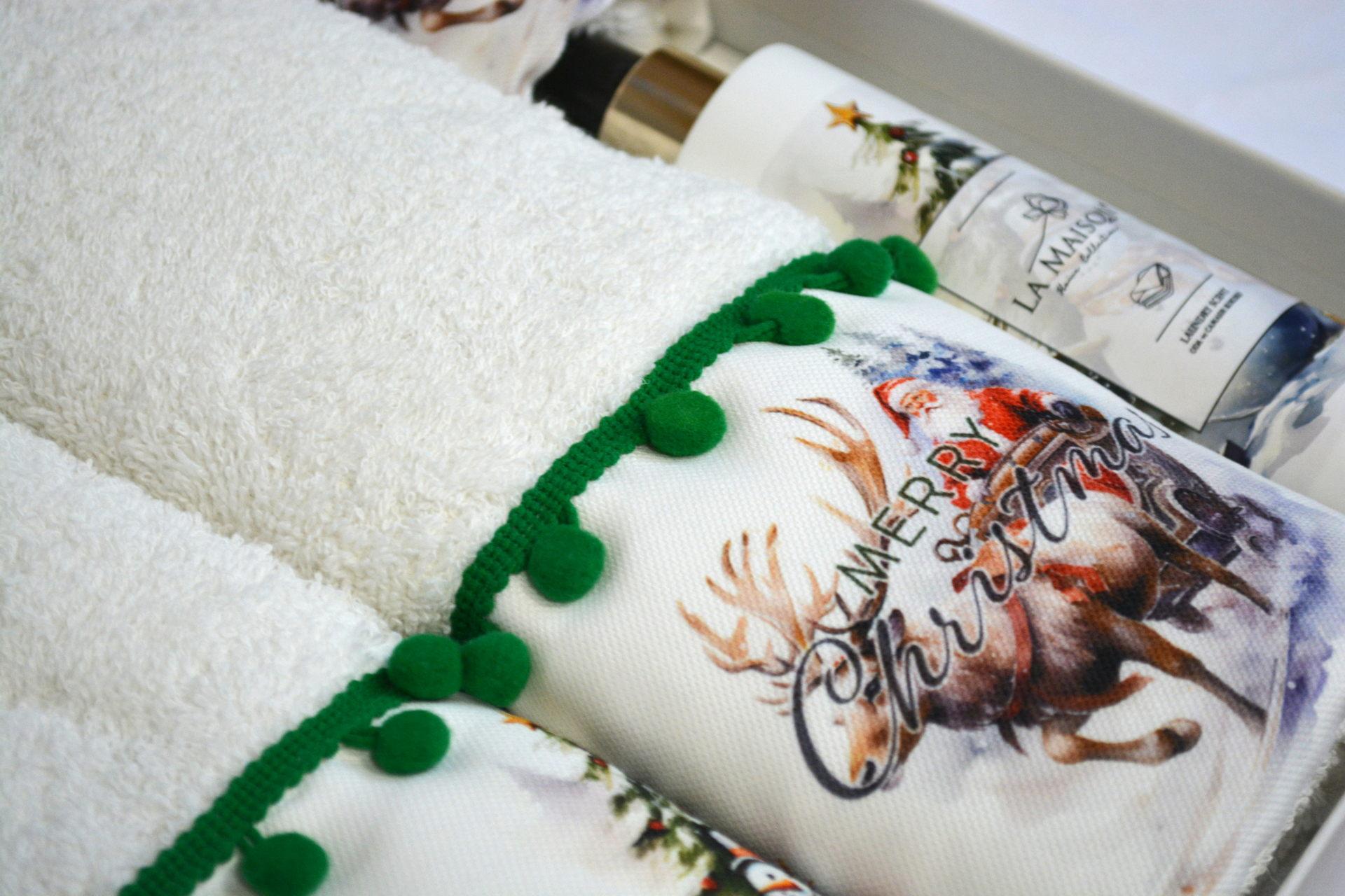 Подарунковий набір рушників La Maison d'Armorine 3 шт. з ароматом Nicho 30482 (29658338) - фото 5 Подарунковий набір рушників La Maison d'Armorine 3 шт. з ароматом Nicho 30482 (29658338) - фото 5