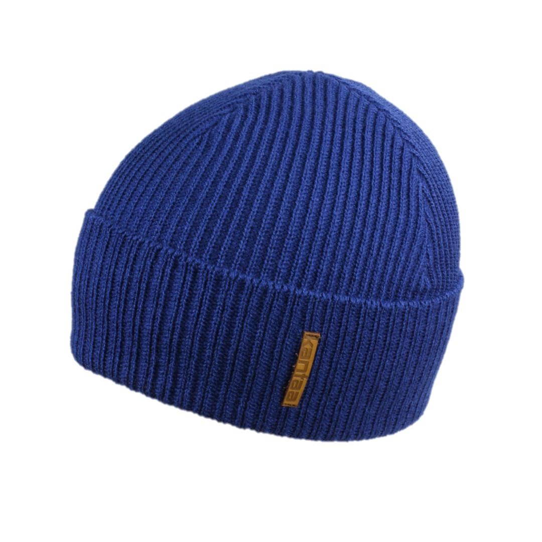 Вязаная шапка Кahta Fashion Hat женская р. 50-60 Голубой Аквамарин (OC-478)