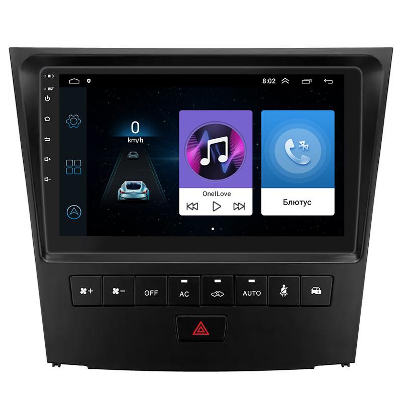 Магнитола штатная Lesko 9" для Lexus GS III 2004-2007 1/16 Gb Wi-Fi GPS Base