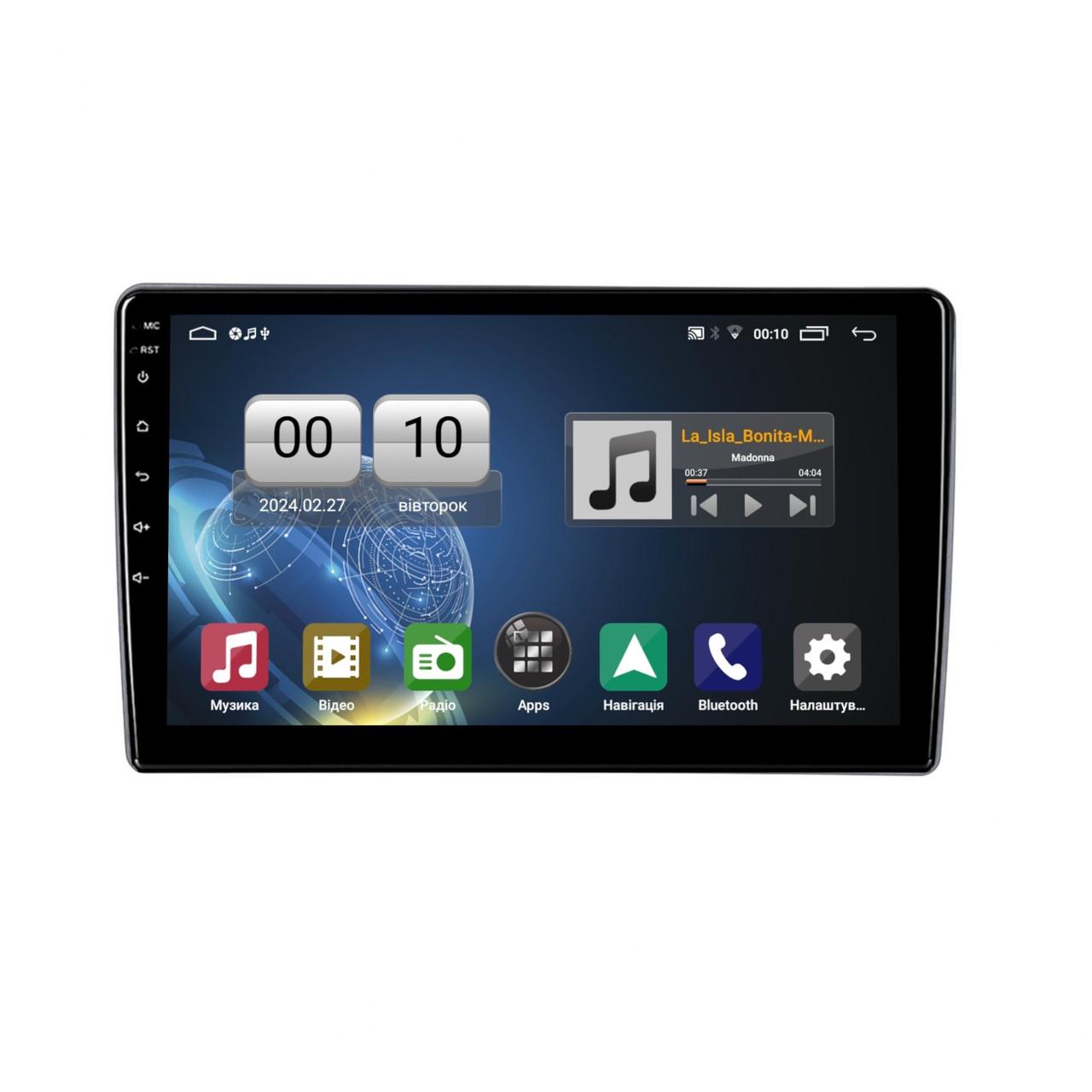 Автомагнітола штатна QIV Q1 для Toyota Universal F1 W2 9" (Q45781)