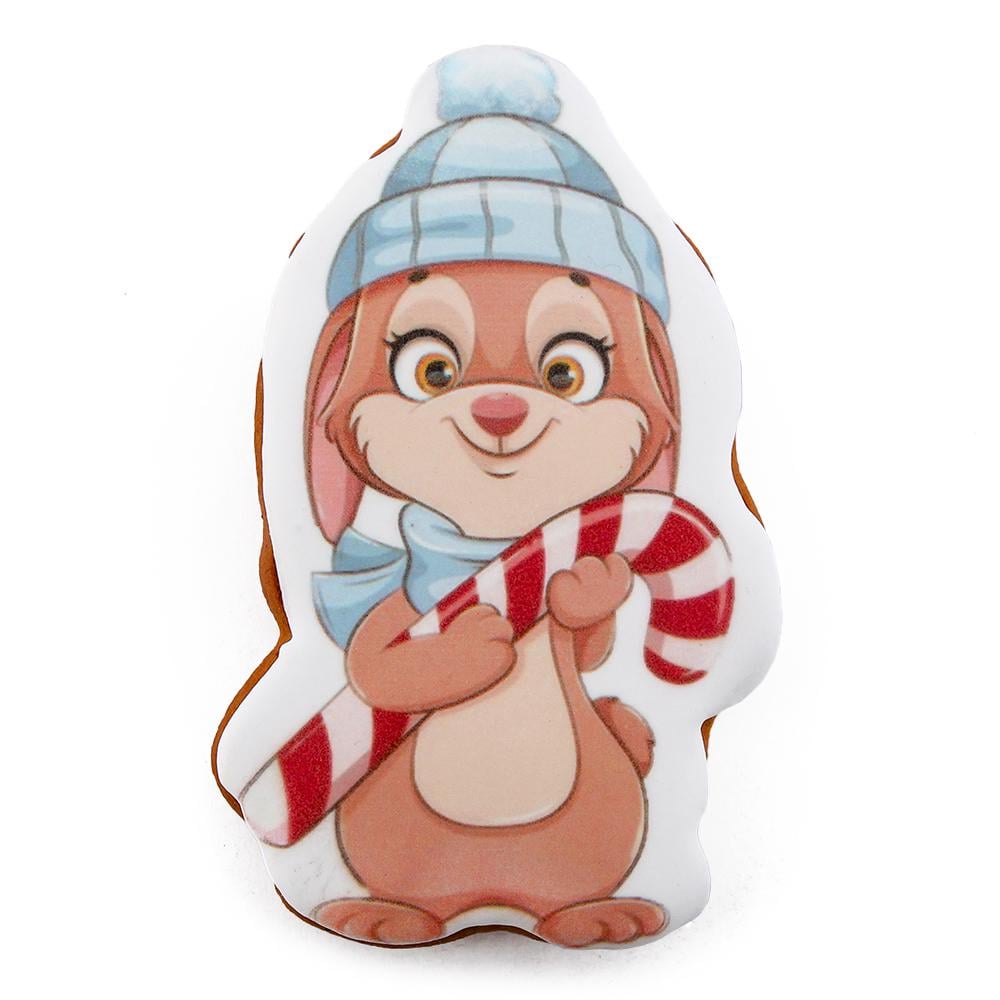 Пряник з принтом Крафт Печиво Зайчик 45 г