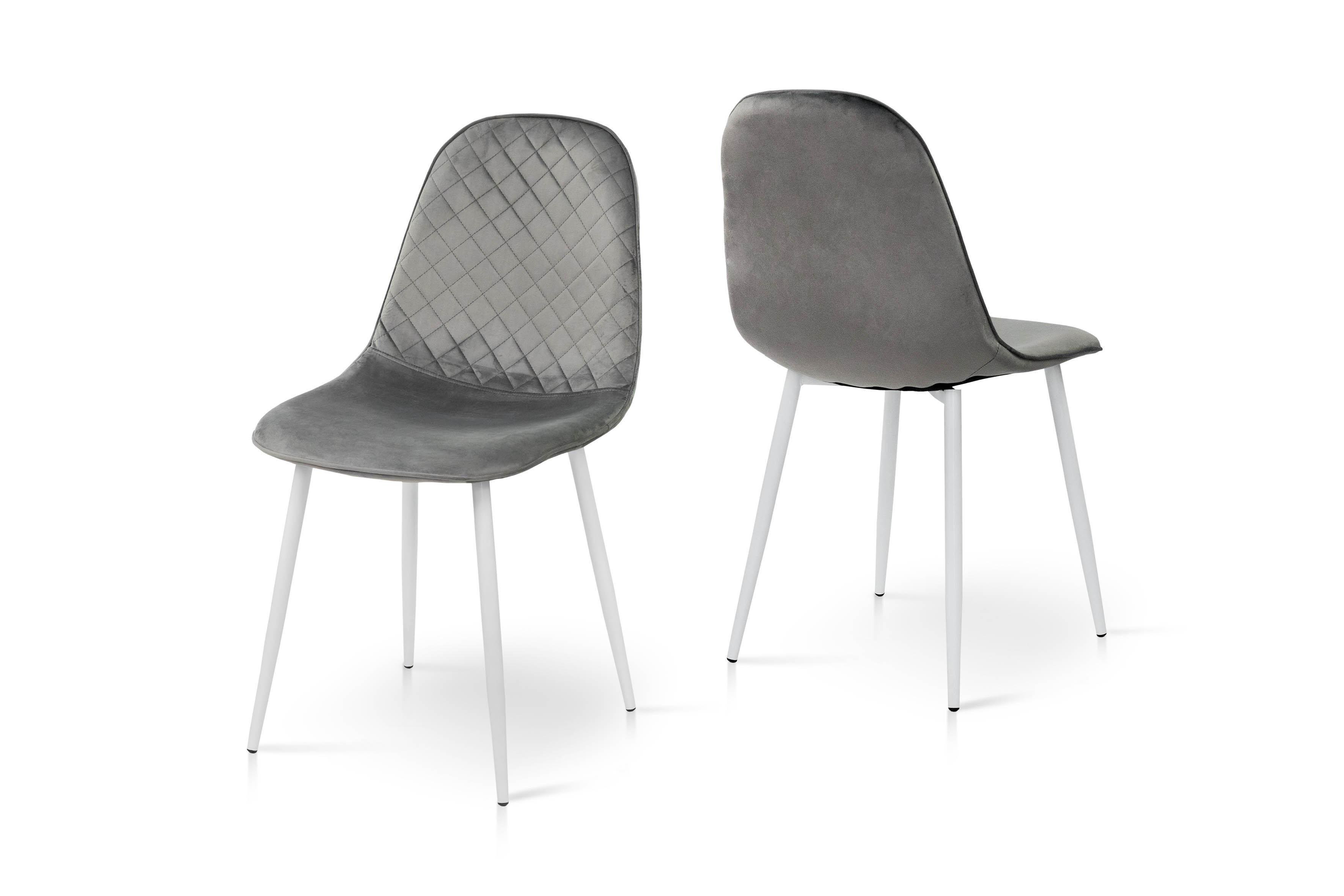 Стілець для кухні та вітальні ГРЕЙС Марс 430х860х490 мм Білий/Сірий (GAА0056398) - фото 10 Стілець для кухні та вітальні ГРЕЙС Марс 430х860х490 мм Білий/Сірий (GAА0056398) - фото 10