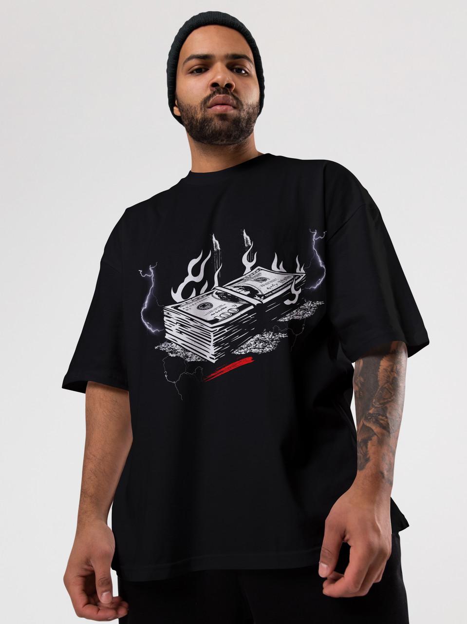 Футболка чоловіча оверсайз Mishe Urban 113018 S Чорний (113018_11) - фото 2 Футболка чоловіча оверсайз Mishe Urban 113018 S Чорний (113018_11) - фото 2