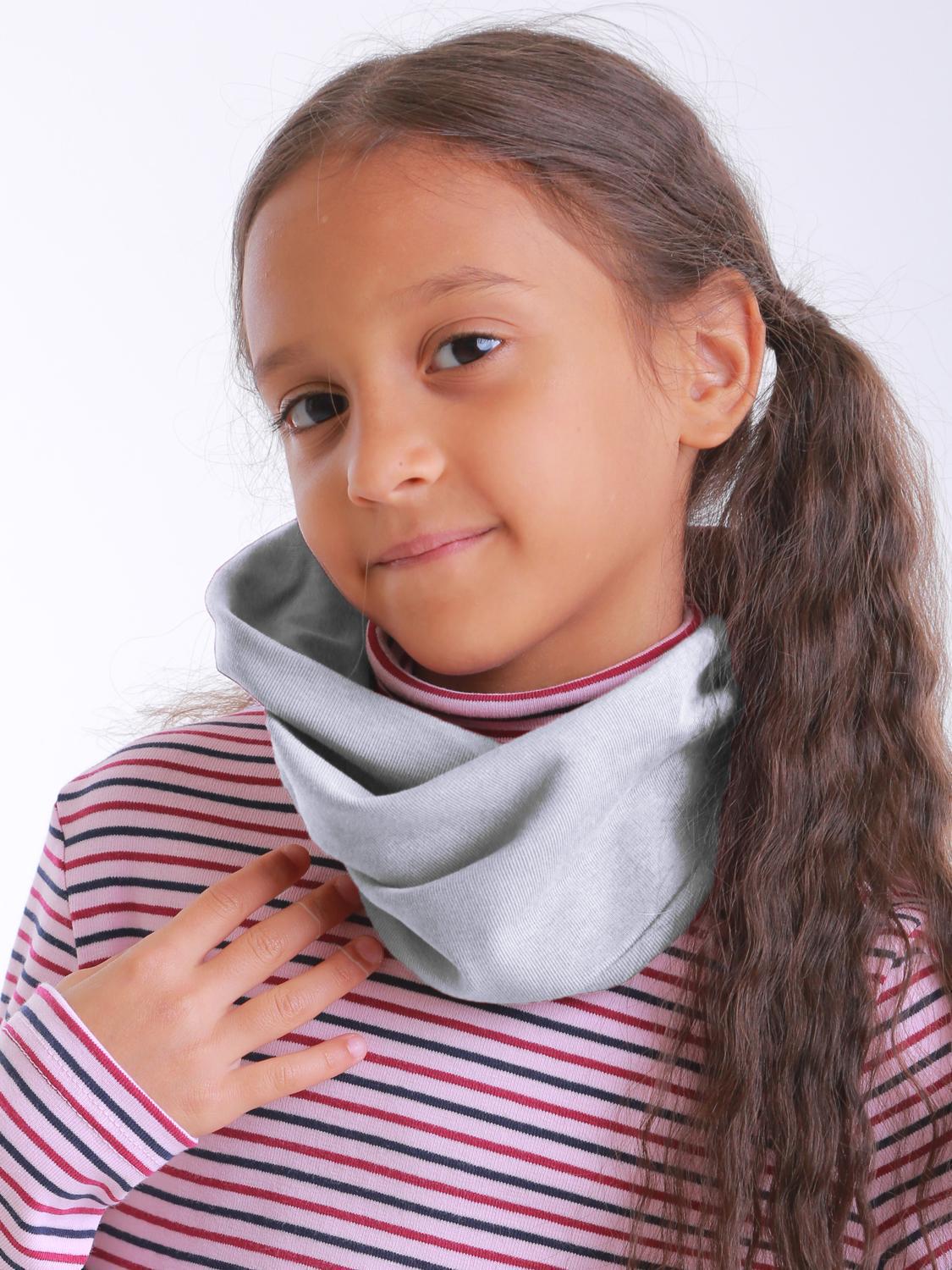 Снуд Smil р.134-146 Серый-меланж (119819)