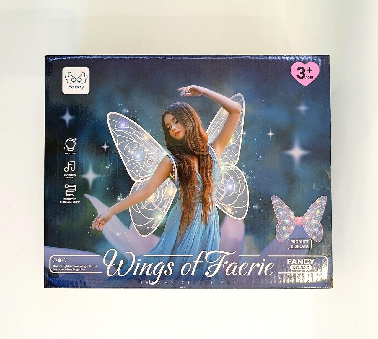 Крылья феи светятся и двигаются 89 см Розовый - фото 6 Крылья феи светятся и двигаются 89 см Розовый - фото 6